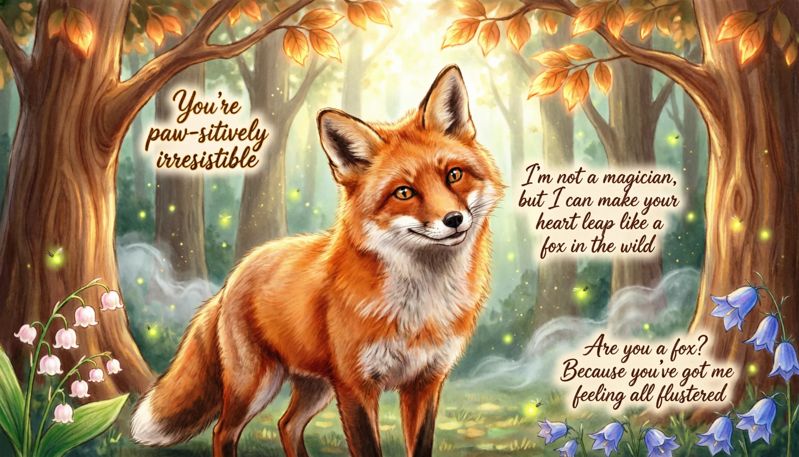 Fox Pickup Lines