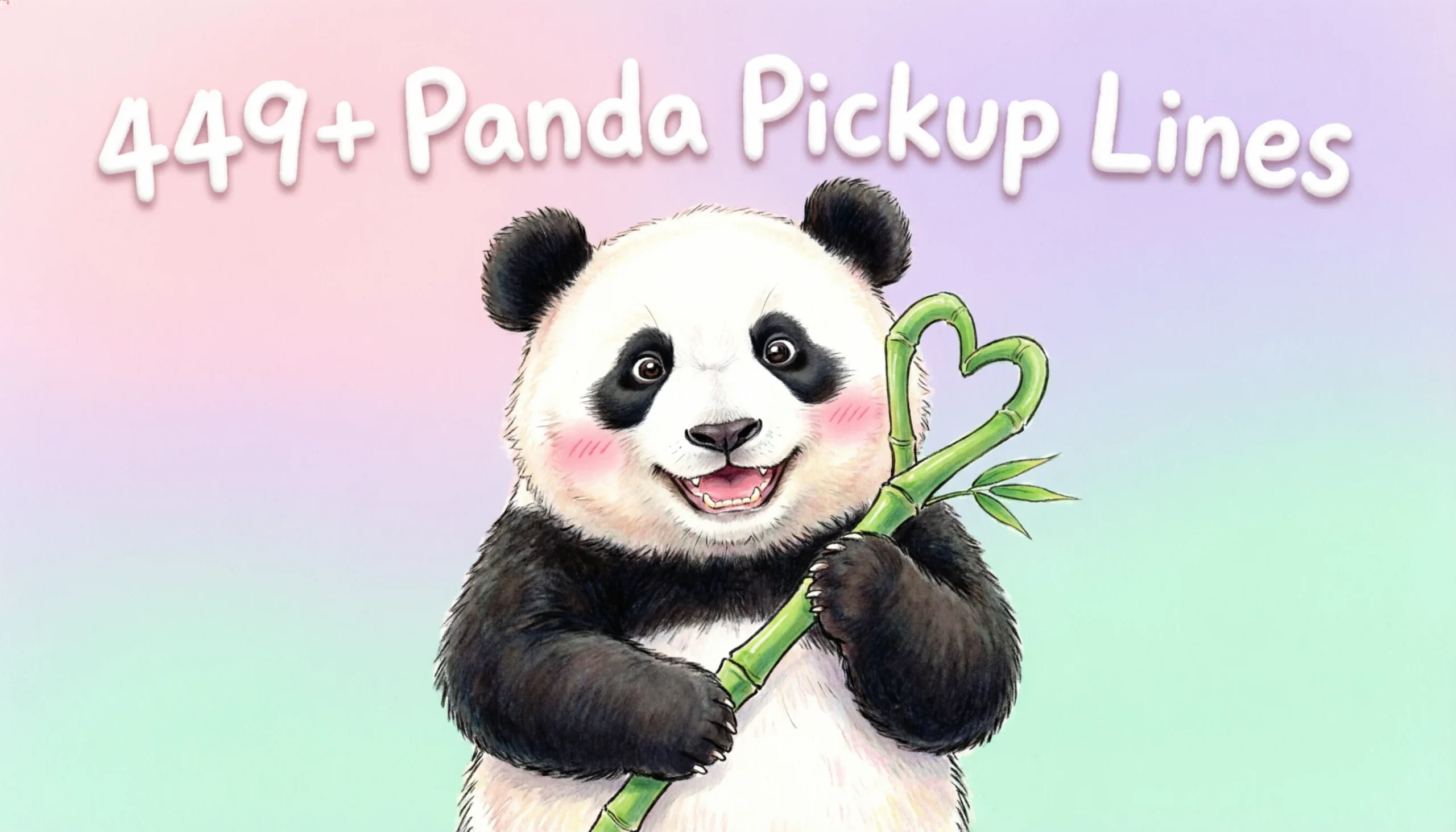 Panda Pickup Lines