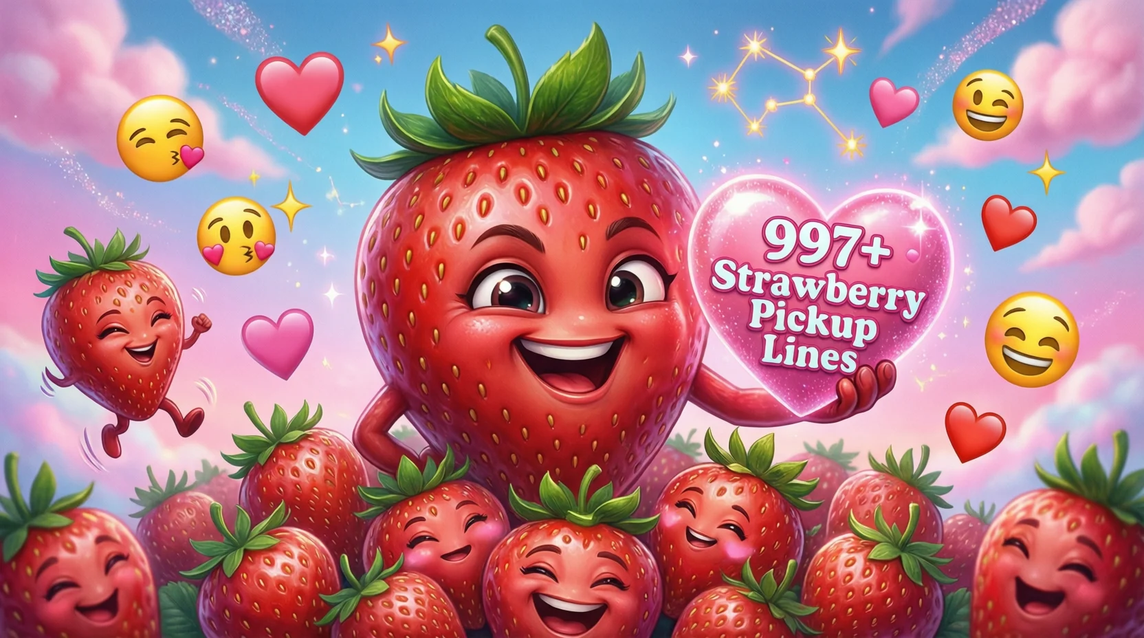Strawberry Pickup Lines