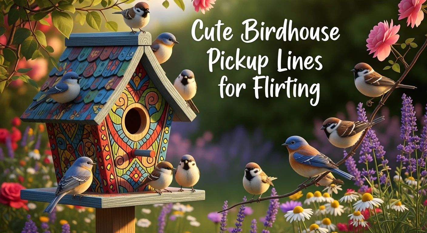 Birdhouse Pickup Lines