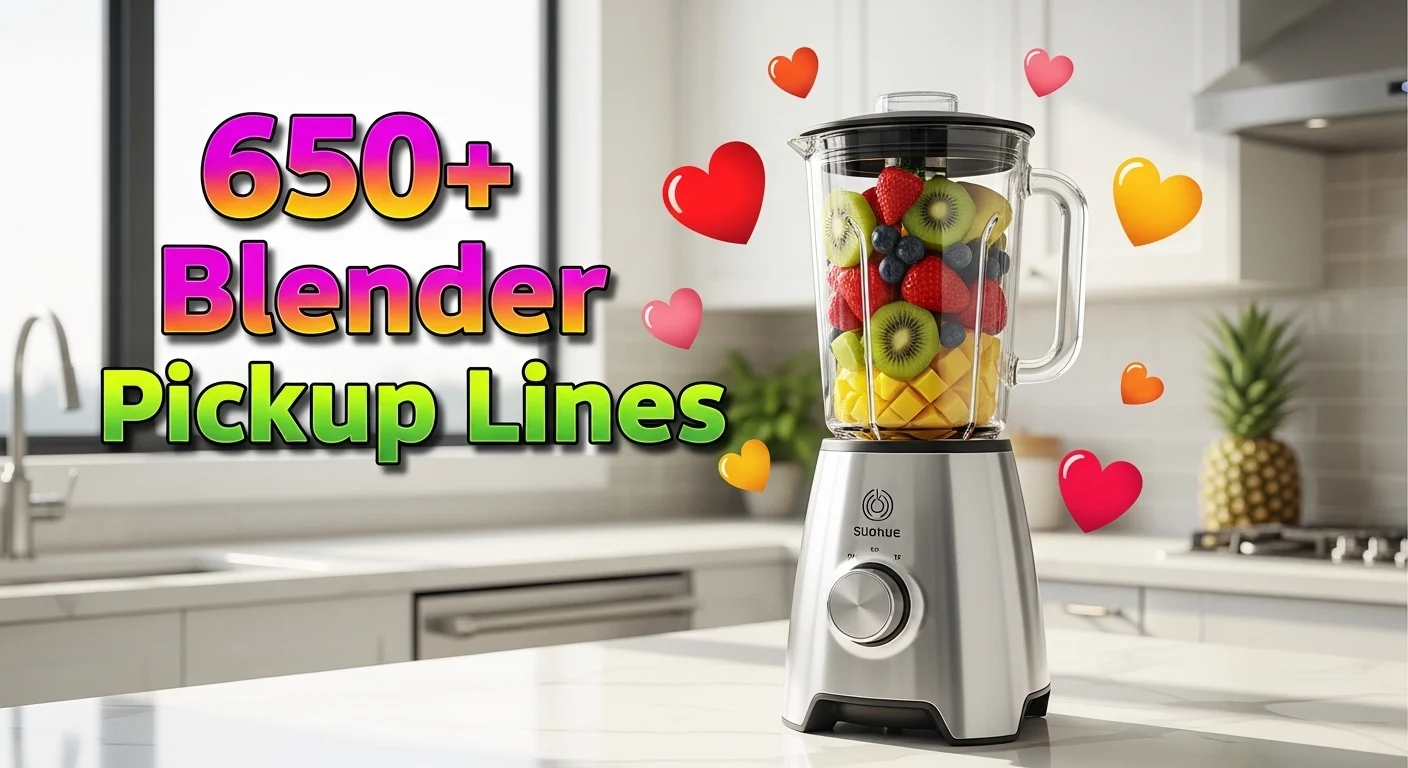 Blender Pickup Lines