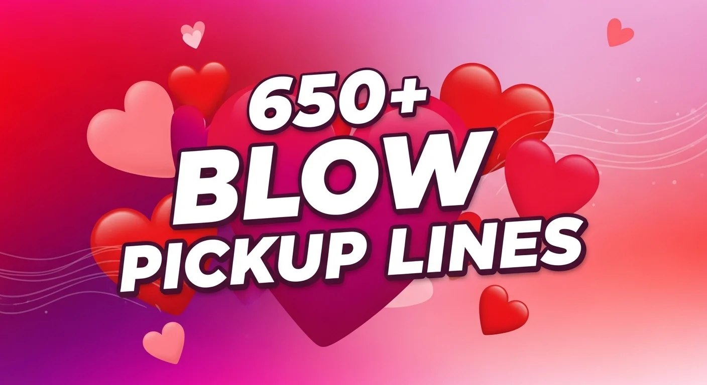 Blow Pickup Lines