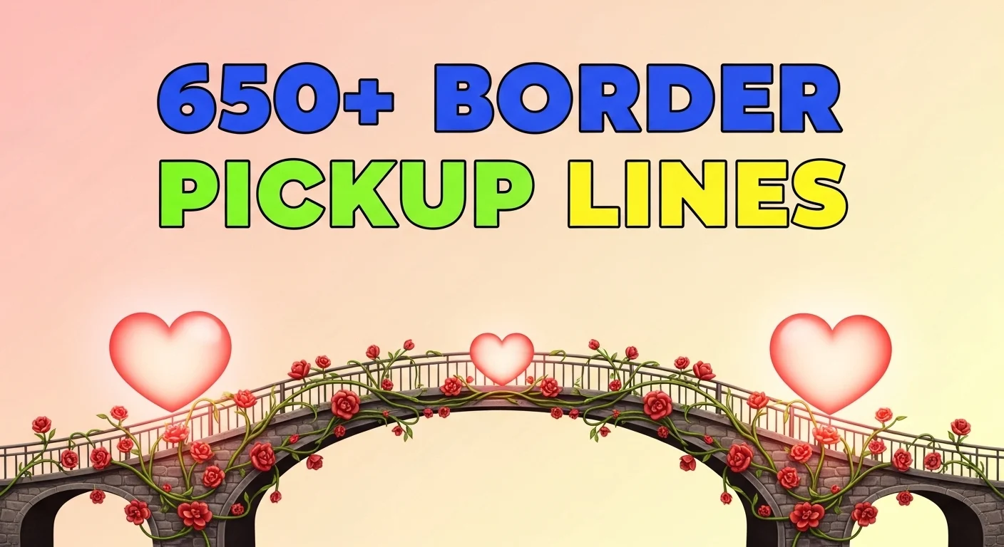 Border Pickup Lines
