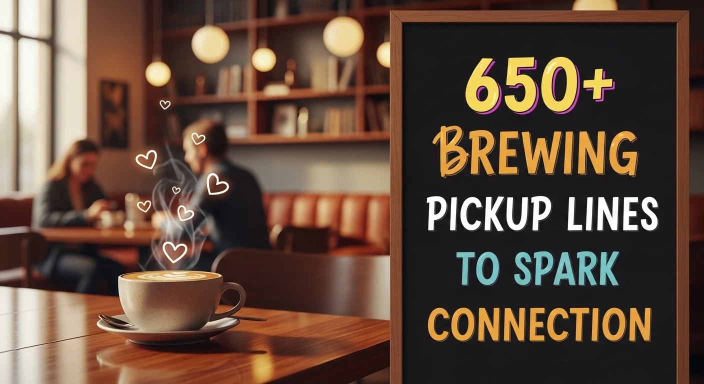 Brewing Pickup Lines