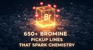 Bromine Pickup Lines