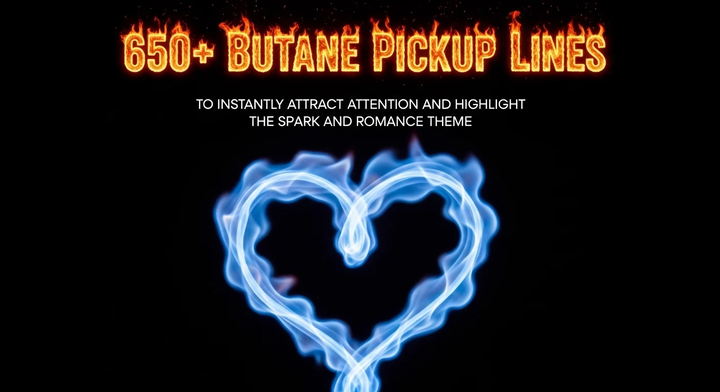 Butane Pickup Lines