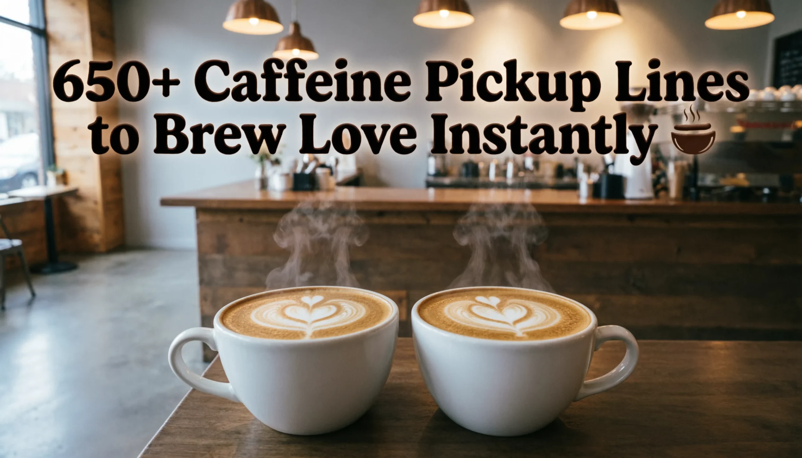 Caffeine Pickup Lines