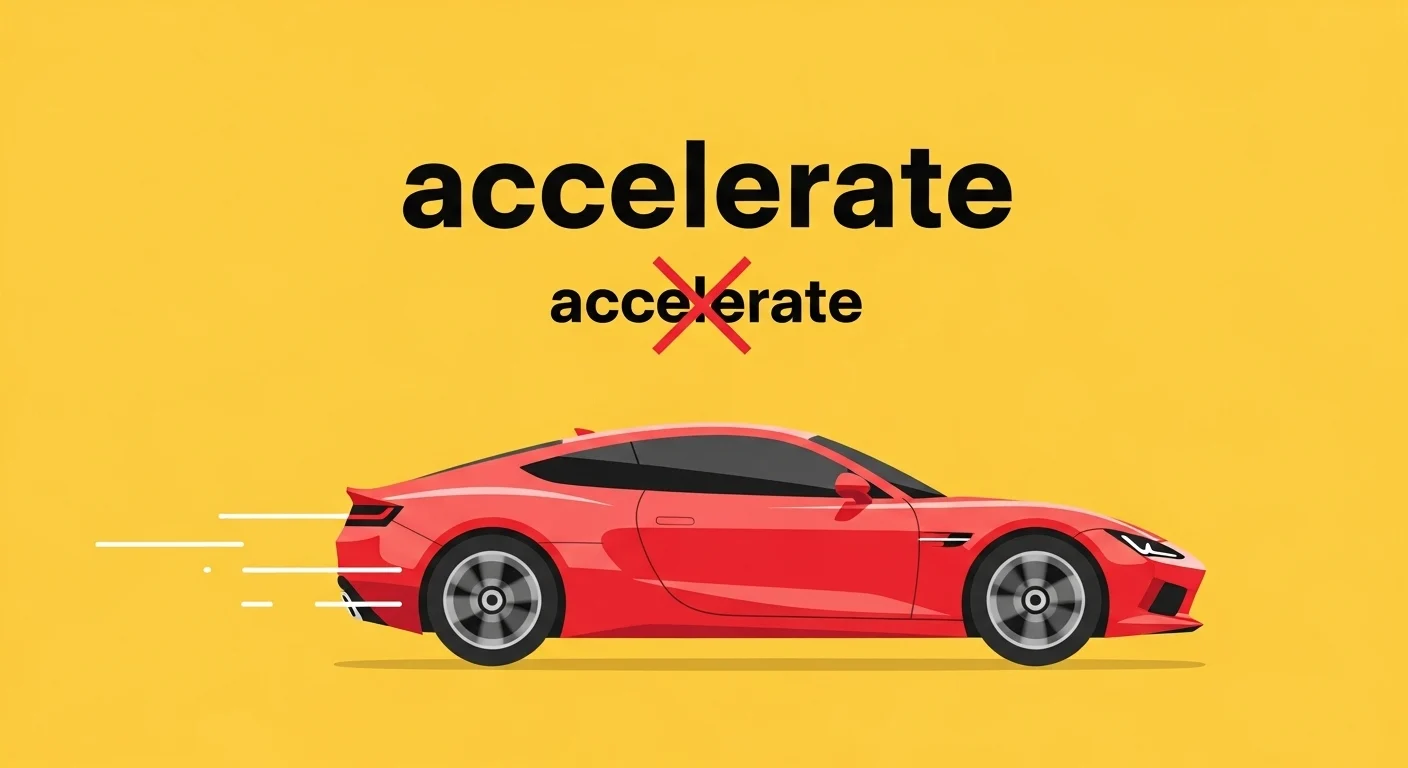 excelerate or accelerate