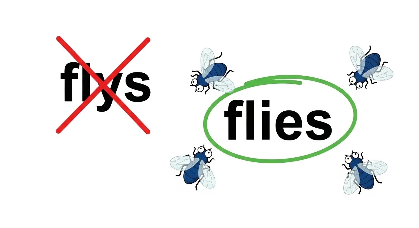 flys vs flies