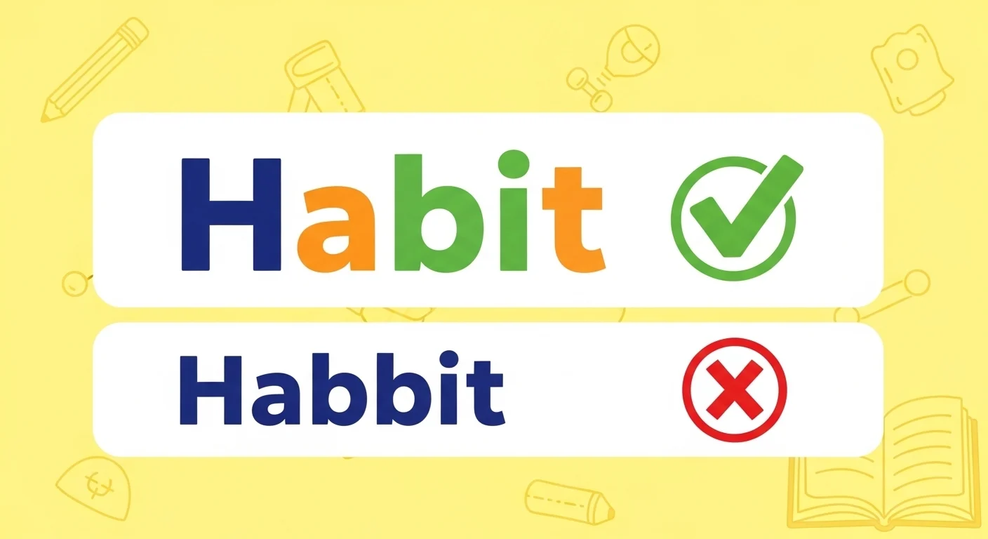 habbit vs habit