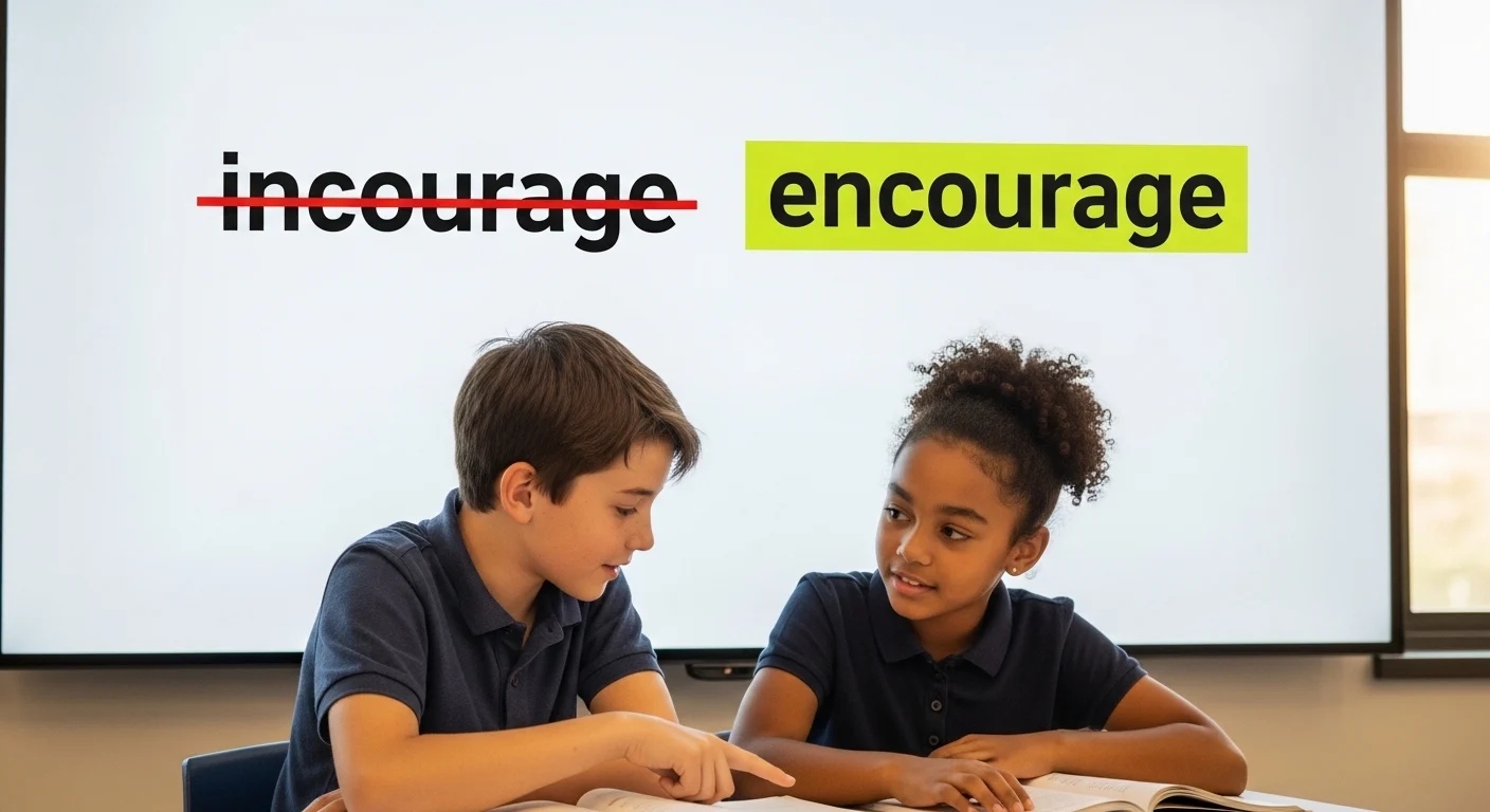 incourage vs encourage