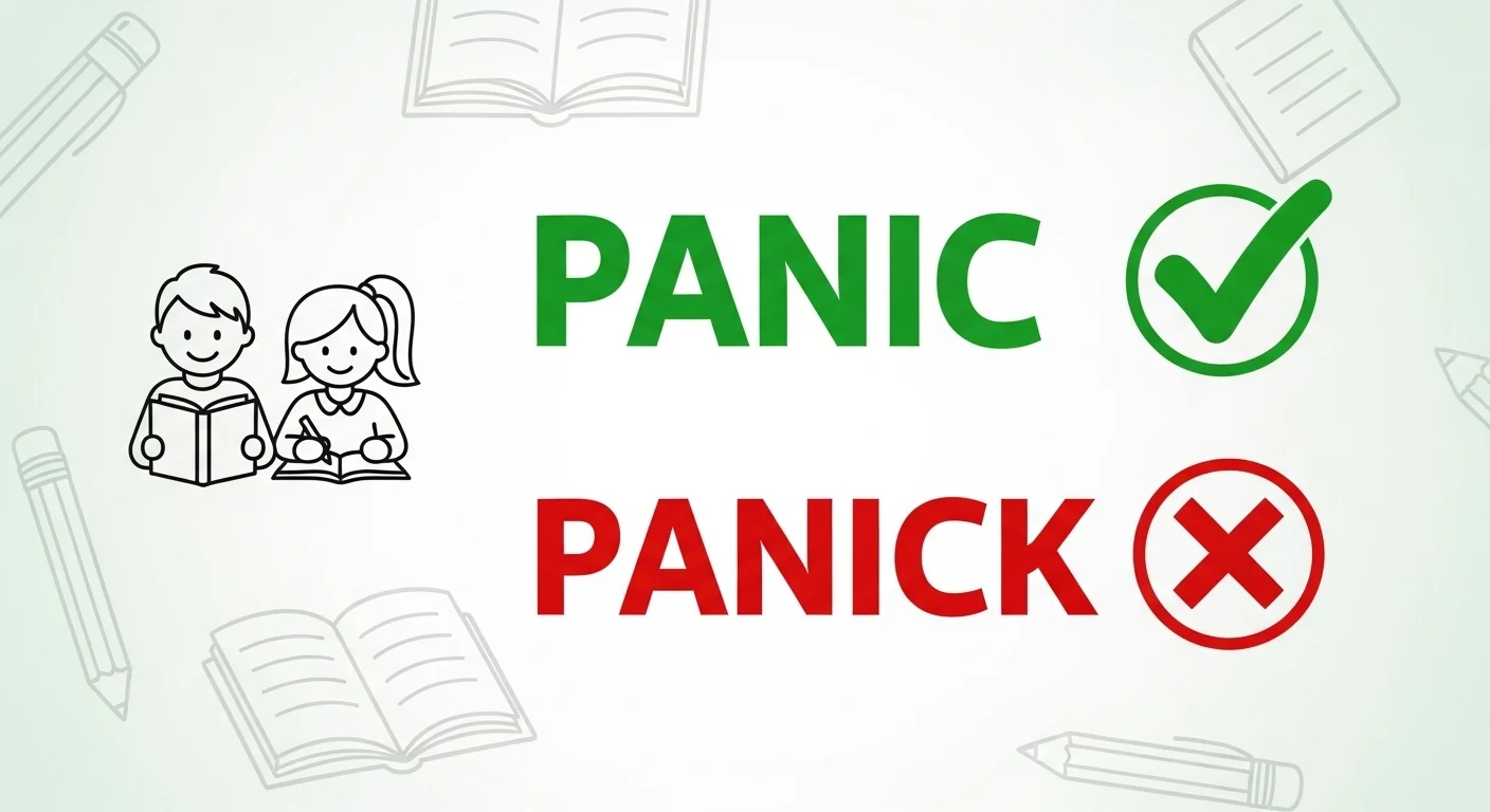 panic vs panick