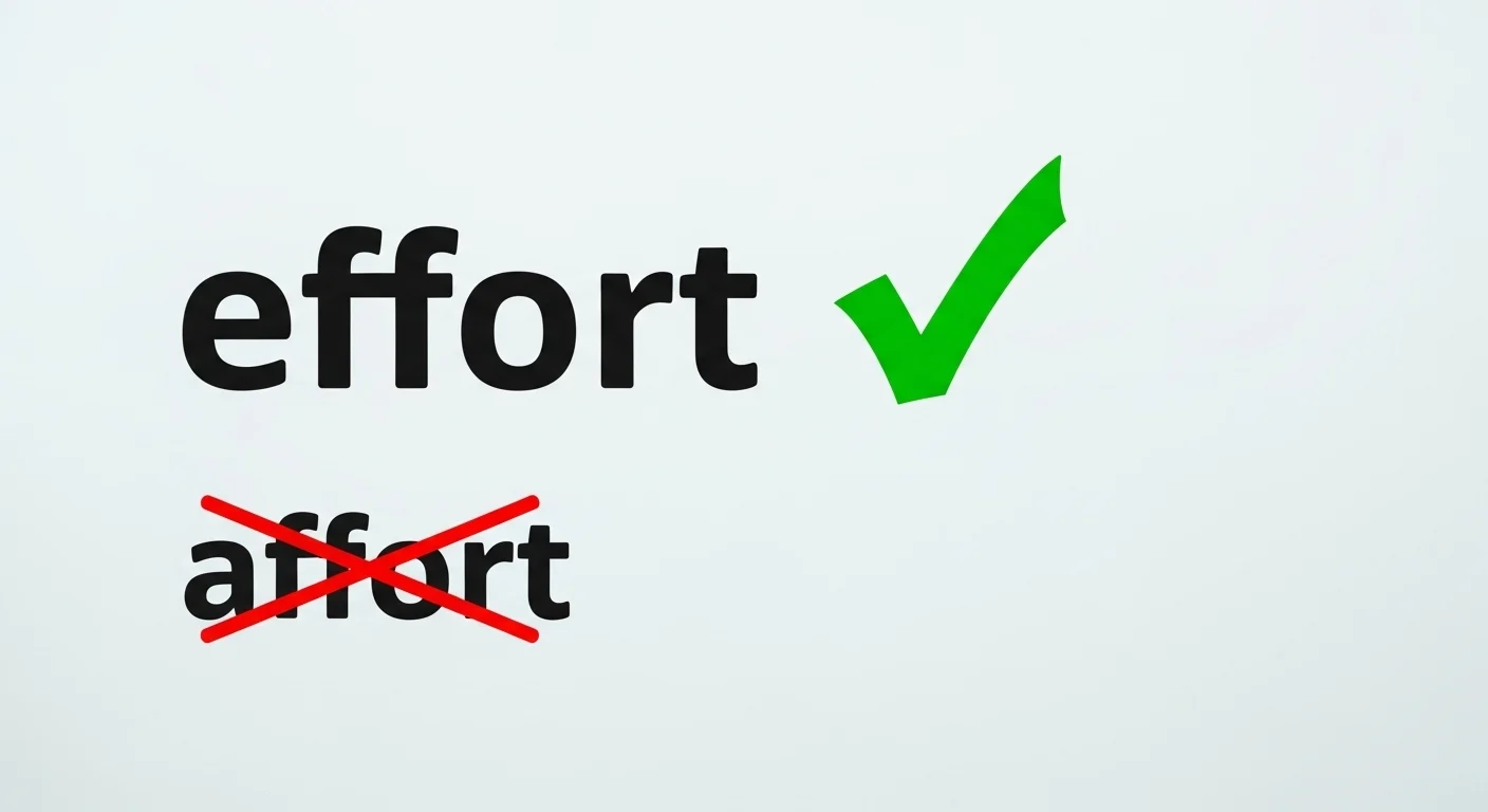 effort vs affort
