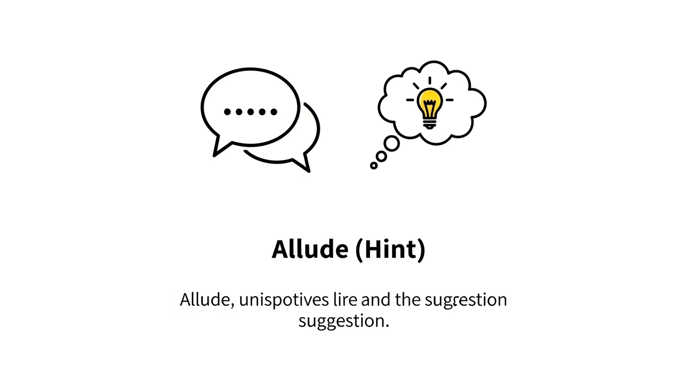 elude vs allude