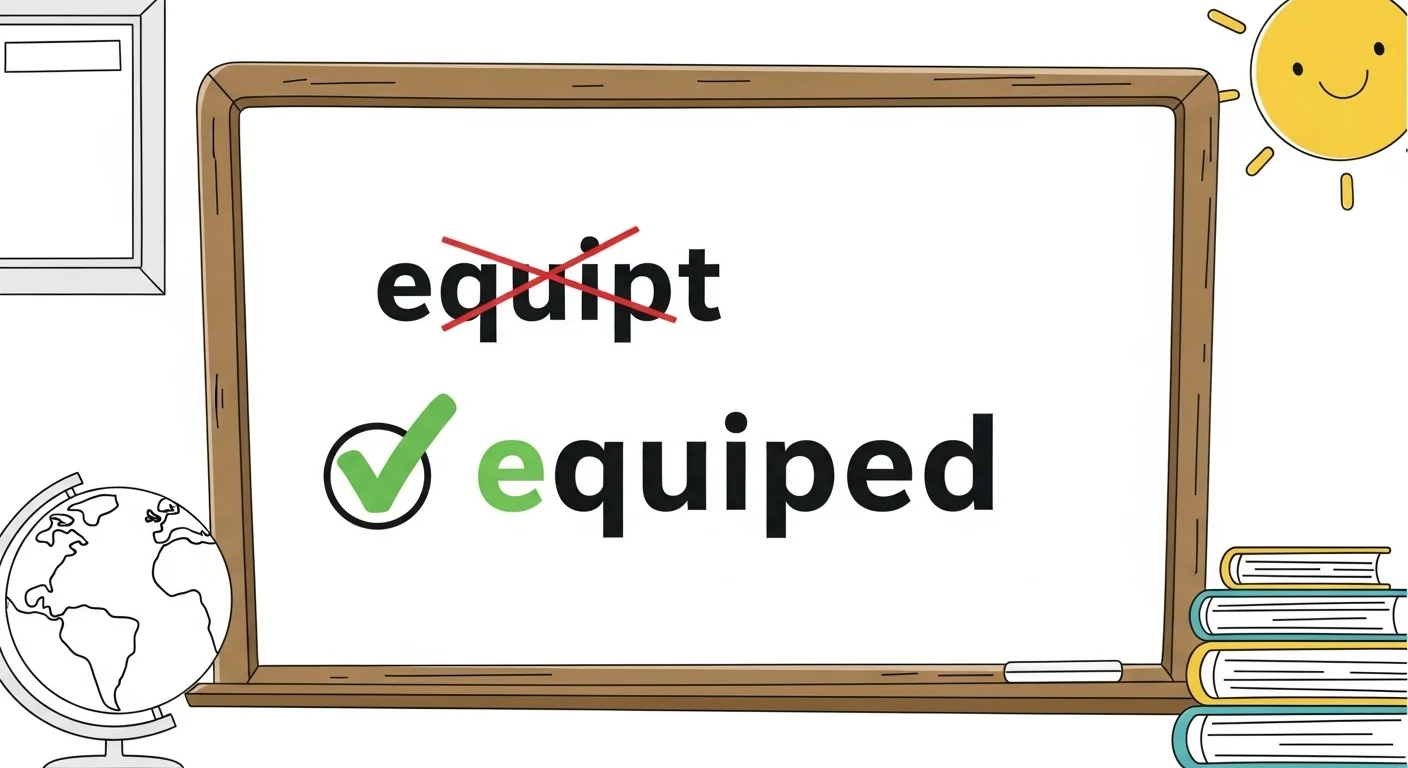 equipt vs equipped