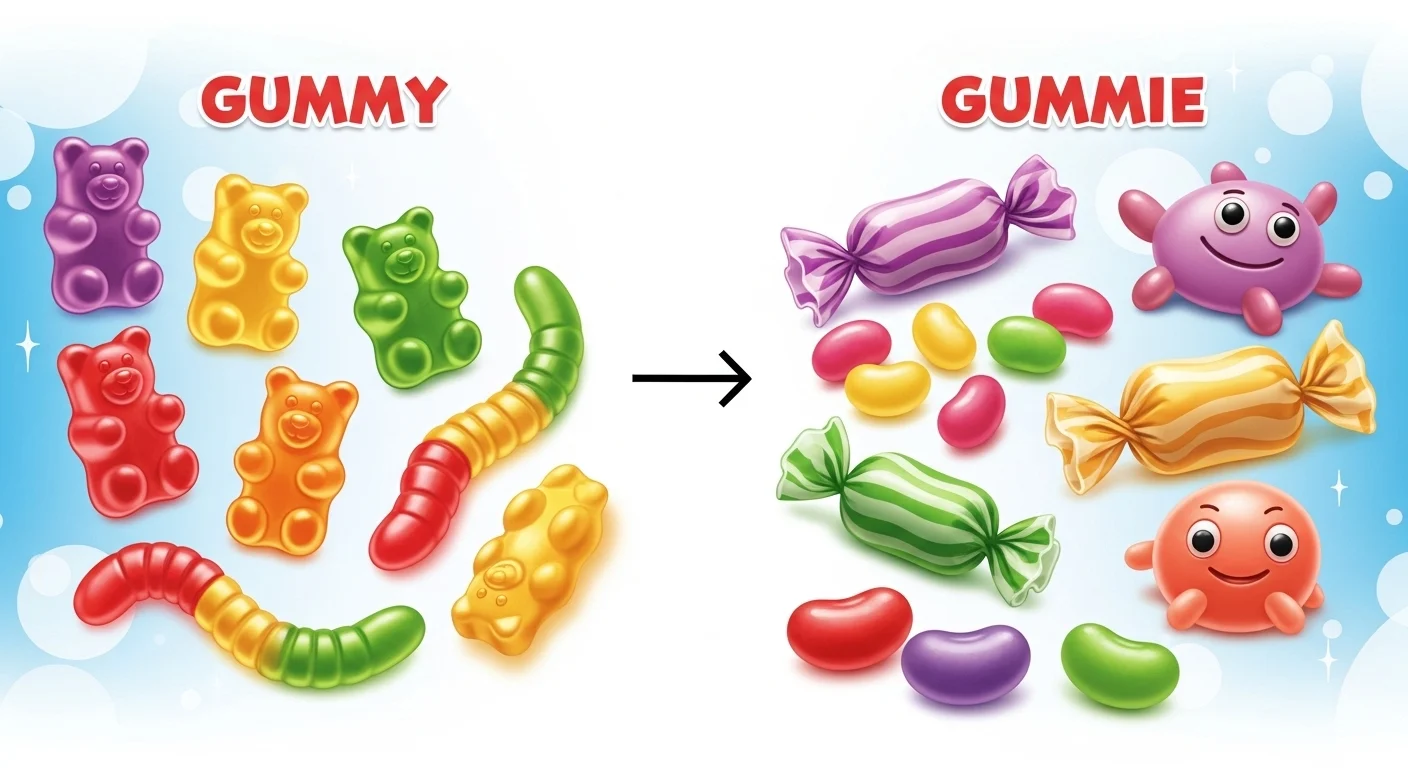 gummy vs gummie