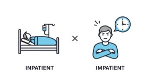 inpatient vs impatient