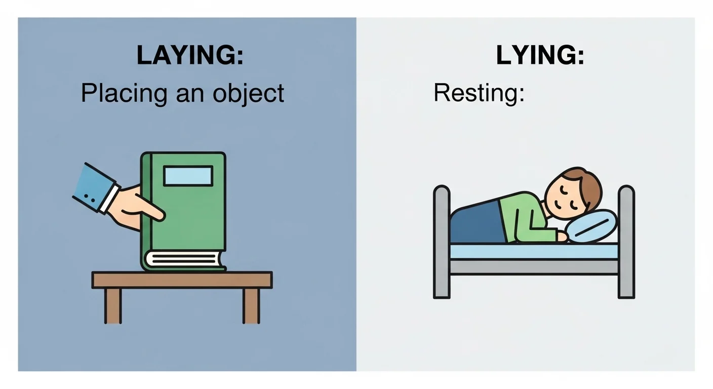laying vs lying