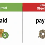payed vs paid
