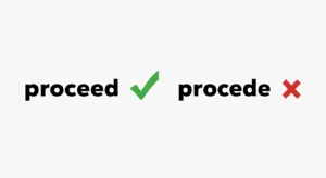 proceed vs procede