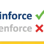 reinforce vs reenforce