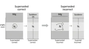 superseded vs superceded