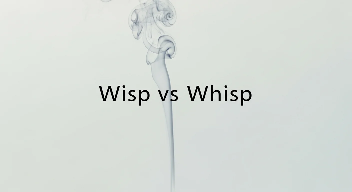 wisp vs whisp