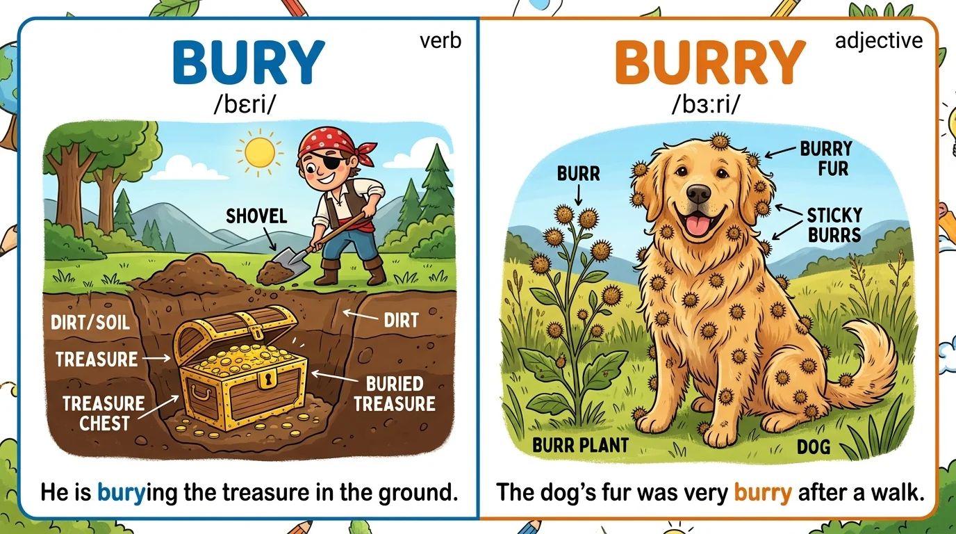 burry or bury