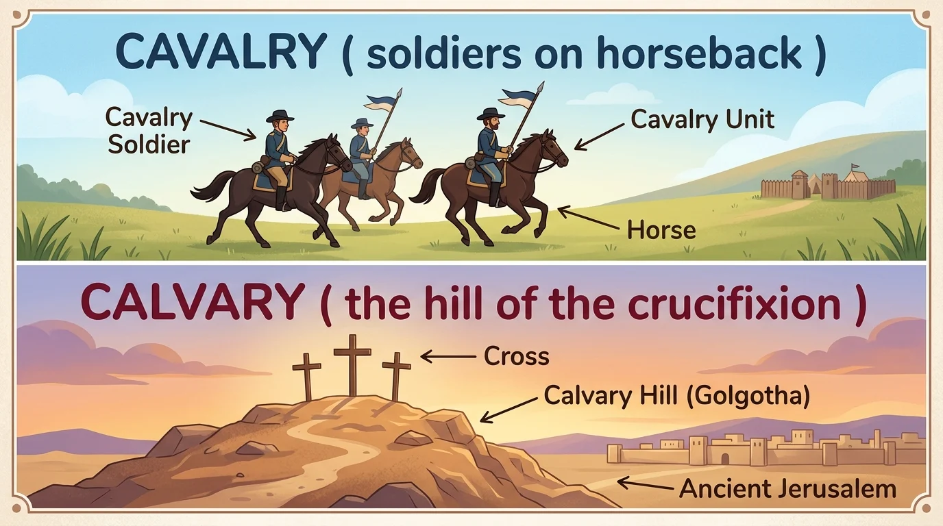 cavalry or calvary