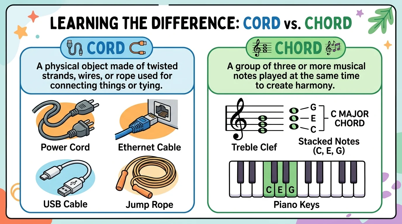 cord vs chord