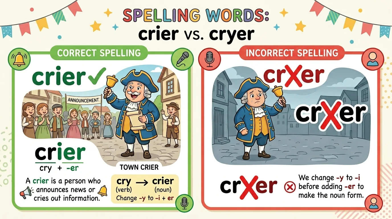 crier or cryer