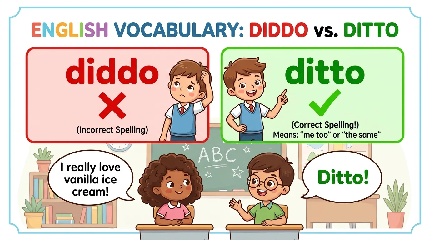 diddo or ditto