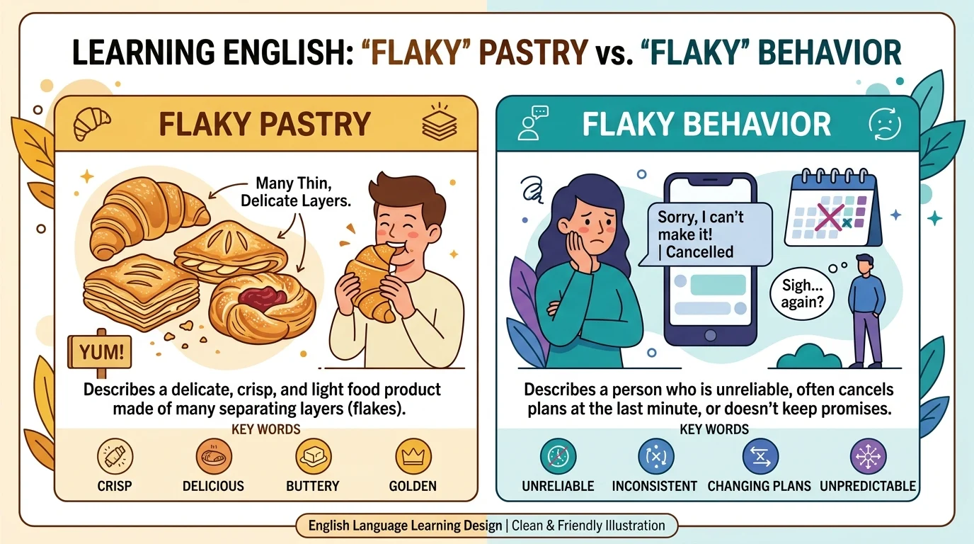 flakey or flaky