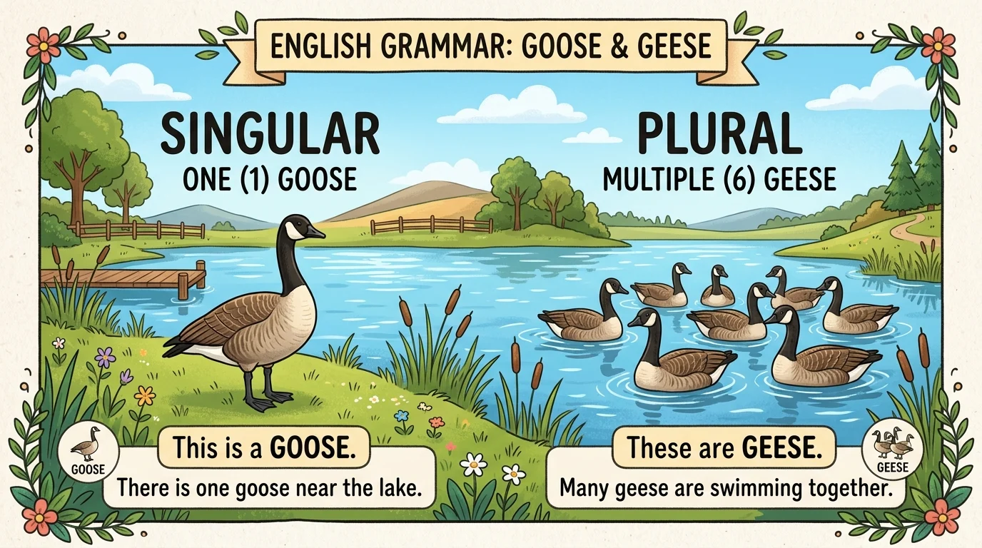 geese or goose