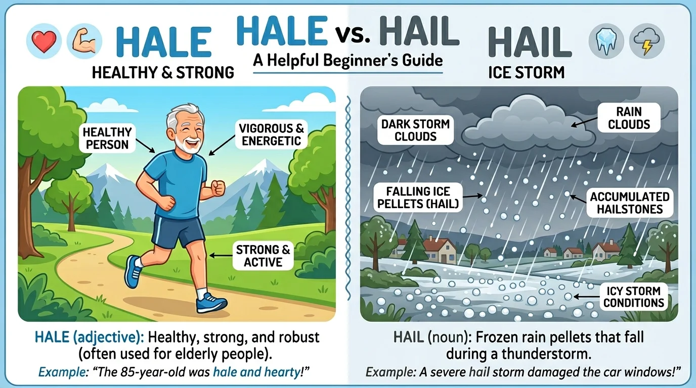 hale vs hail
