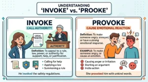 invoke vs provoke