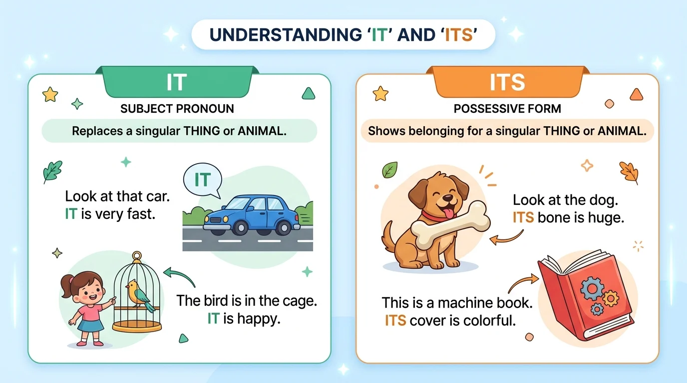 it vs its