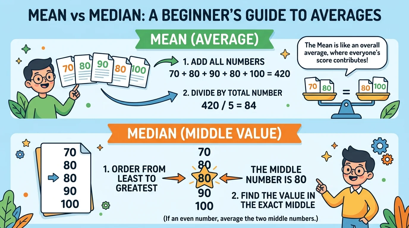 mean vs median