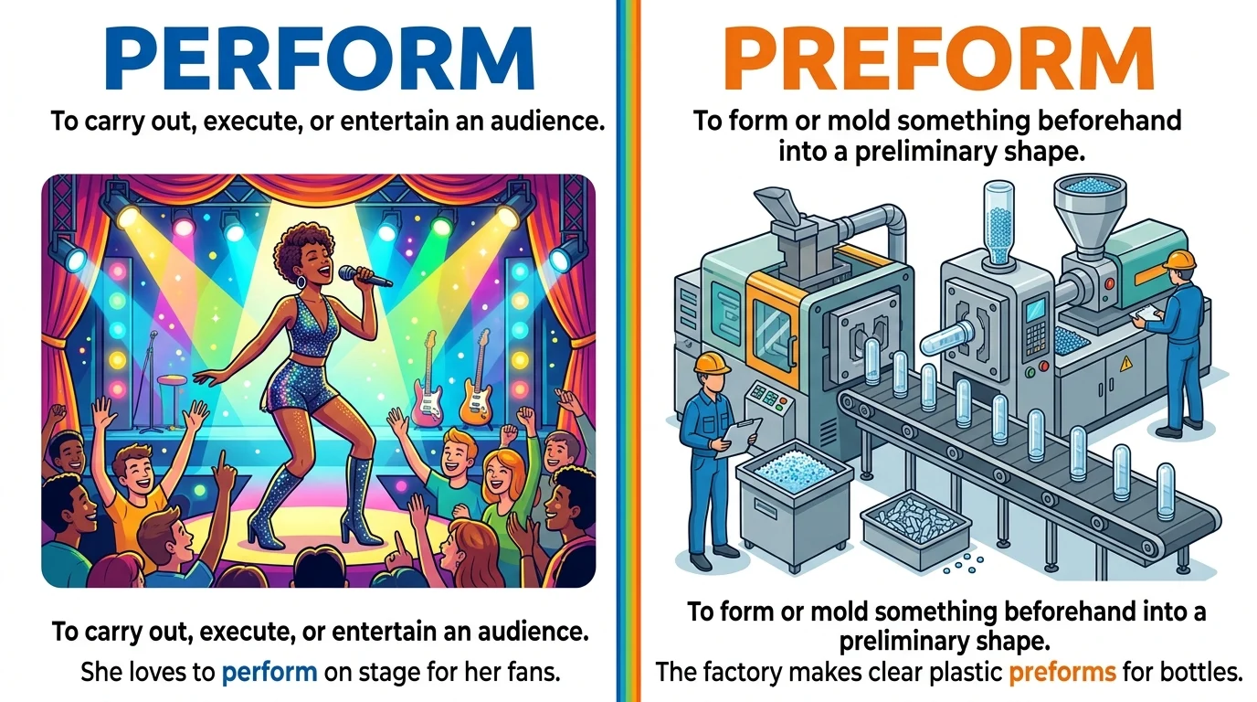 perform or preform