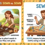 sown or sewn