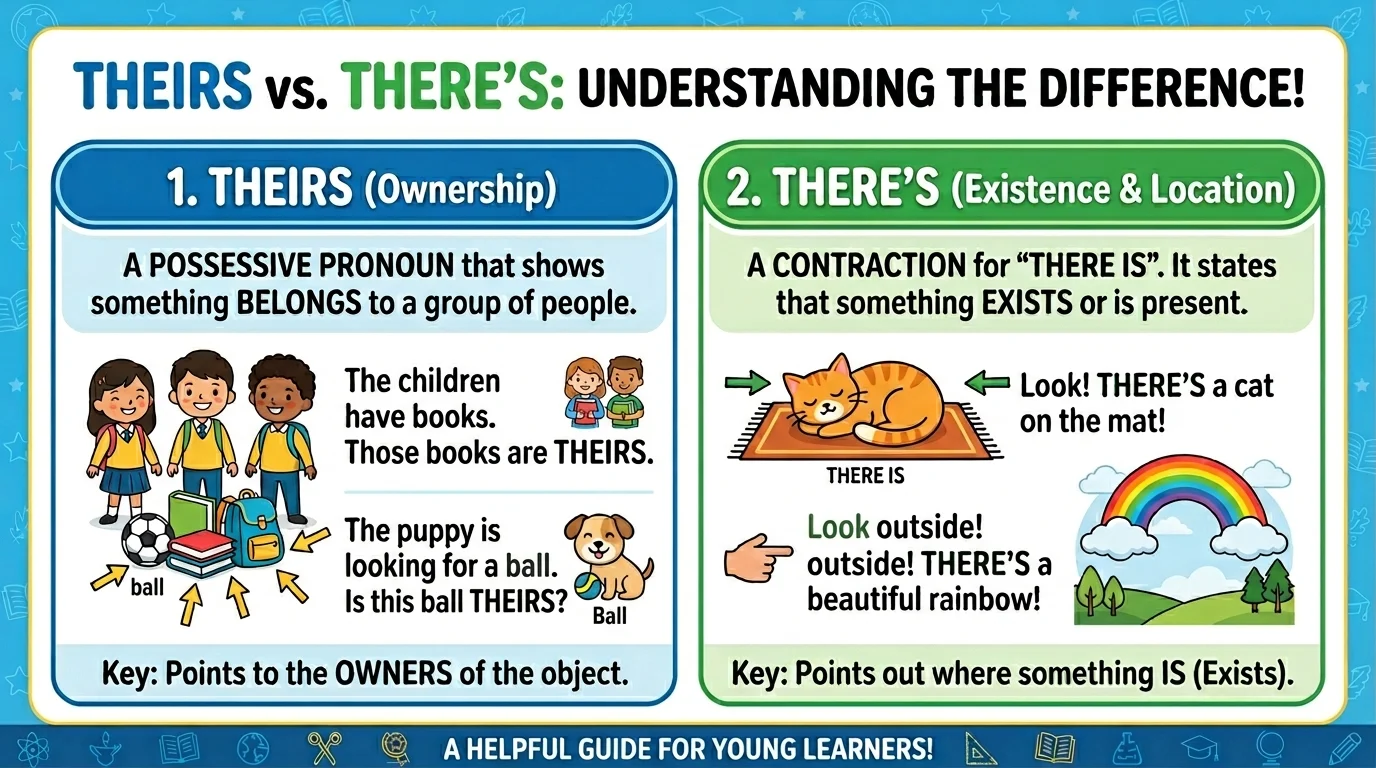 theirs vs theres