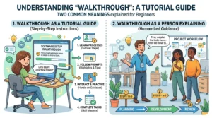 walkthrough vs walk through