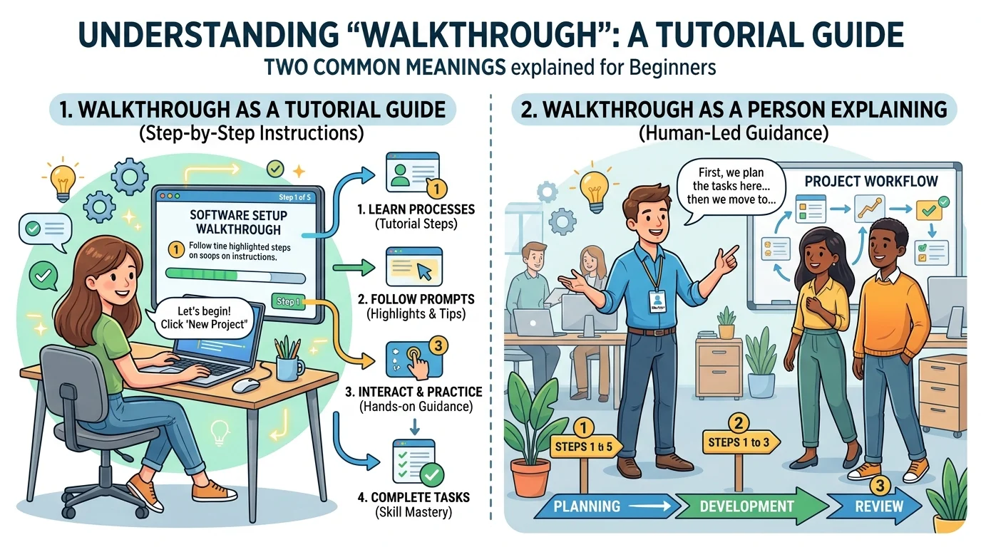walkthrough vs walk through
