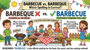 barbeque or barbecue