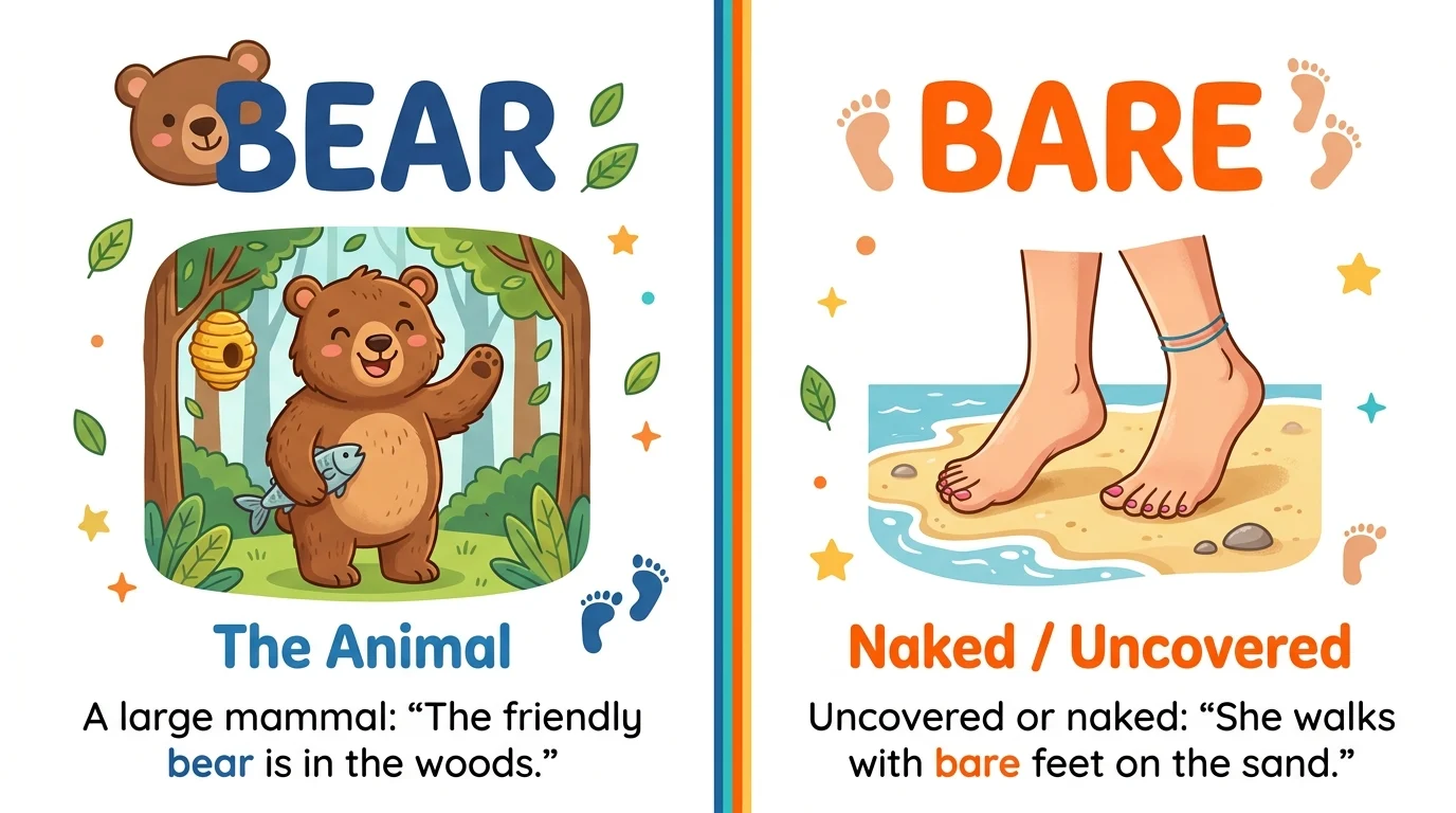bear or bare