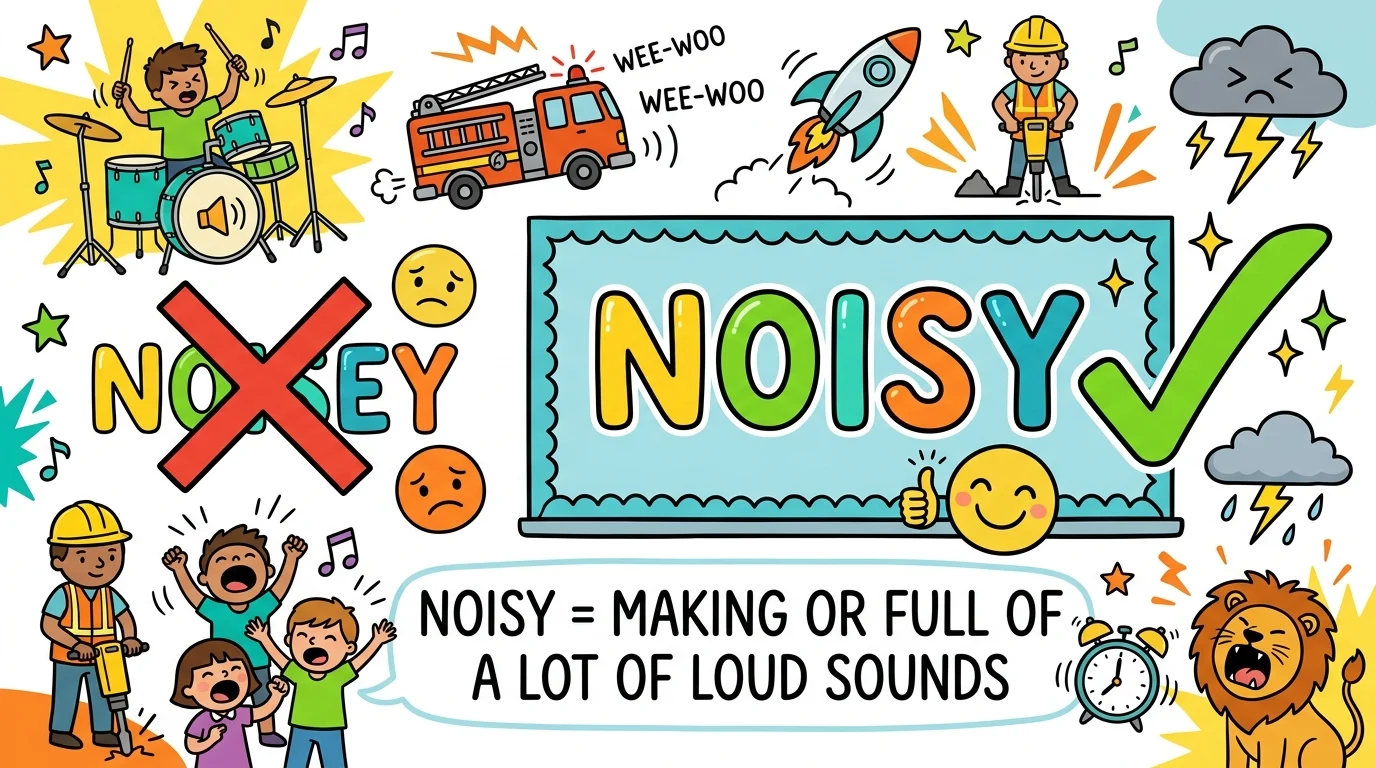 noisey or noisy
