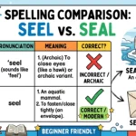 seel or seal