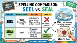 seel or seal
