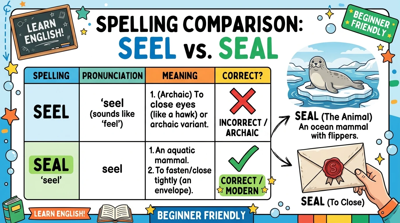 seel or seal