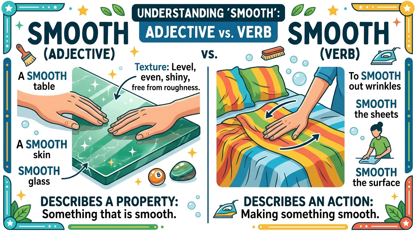 smooth or smoothe